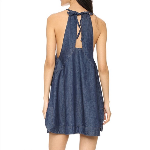Free People Denim dress - Picture 1 of 7